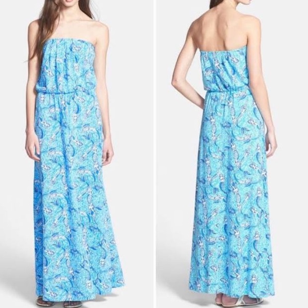 Lilly Pulitzer Marlisa Maxi Dress in Nice Tail